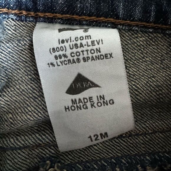 Vitnage Levi’s Low Flare 542 Jeans Size 12 - Picture 7 of 8